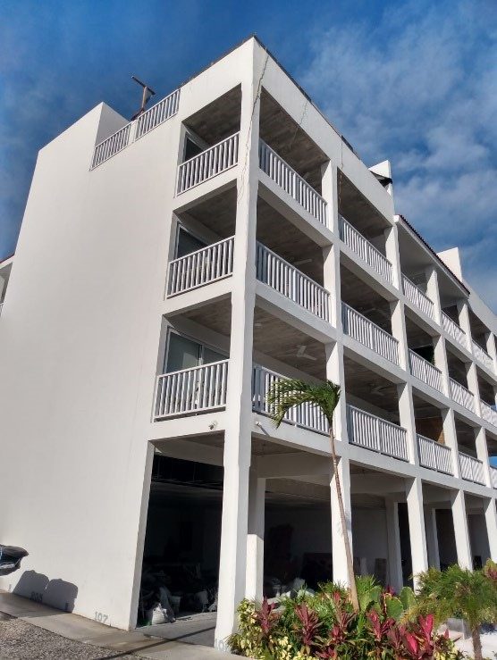Edificio Blue House en Puerto Aventuras